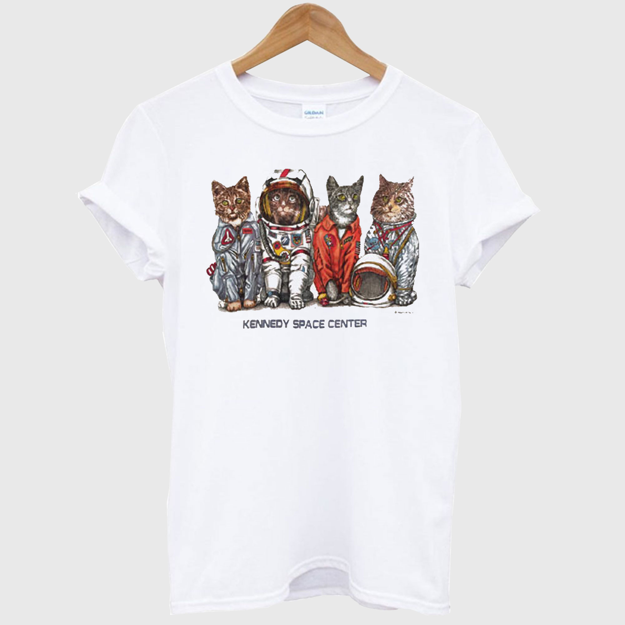 Kennedy Space Center Cat T Shirt