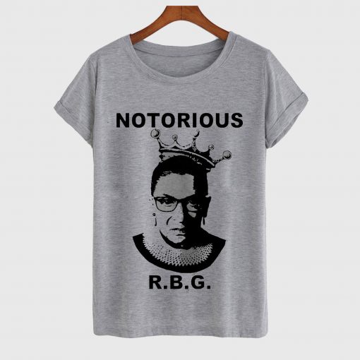 Notorious RBG Grey T Shirt