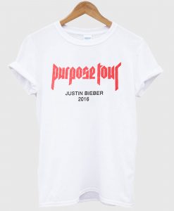 Purpose tour justin bieber 2016 T Shirt