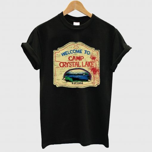 Welcome To Camp Crystal Lake T Shirt