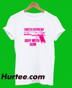 Pink Guy With Guns T-Shirt
