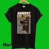 August Girls Facts T-Shirt