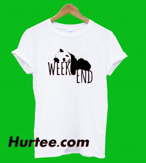 Panda Weekend T-Shirt