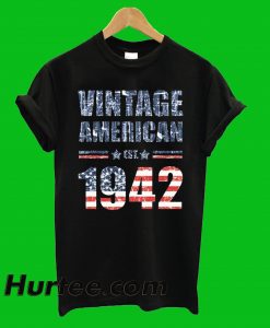 Vintage American Old Glory Est.1942 T-Shirt