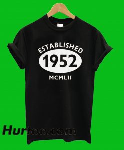 Established 1952 Roman Numeric T-Shirt