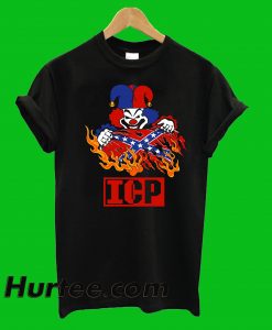 Icp Rebel Flag Fire T-Shirt