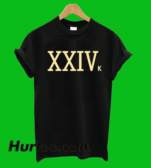 XXIV K Roman Numeral T-Shirt