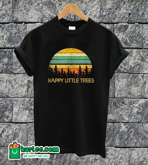 Happy Little Trees Vintage T-shirt