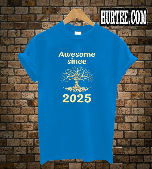 Year Tree Of Life 2025 T-Shirt