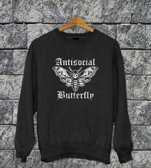 Antisocial Butterfly Sweatshirt