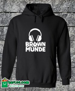 Brown Munde Logo Hoodie