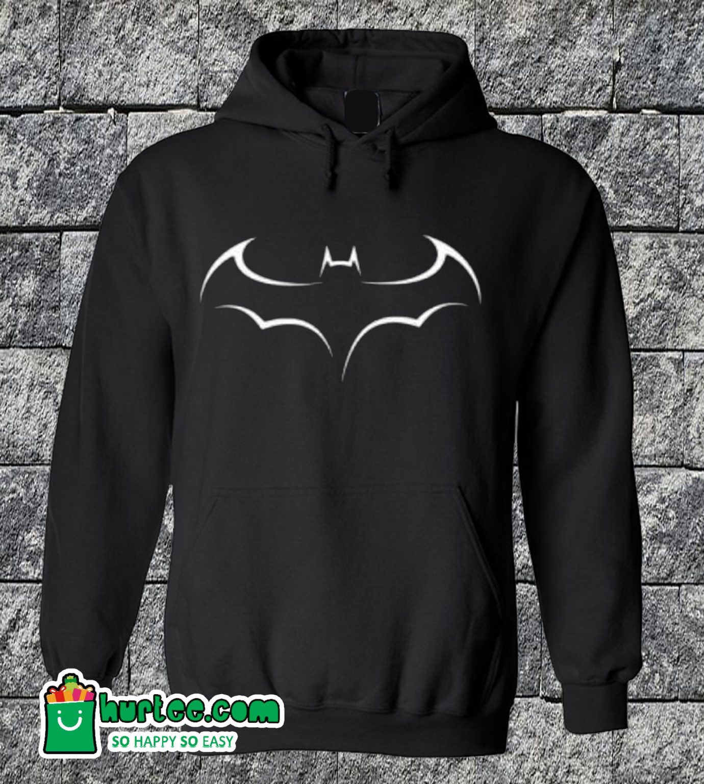 Classic Logo Batman Hoodie – www.hurtee.com