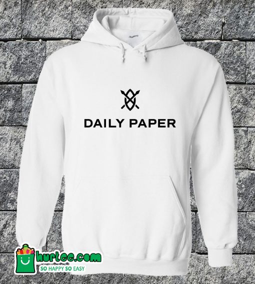 Daily Paper White Hoodie