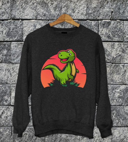 Dinosaur Cartoon Sweatshirt
