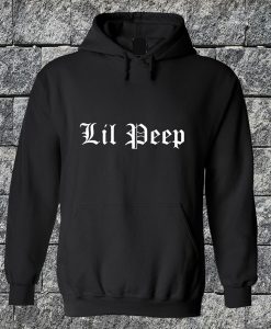 Lil Peep Text Hoodie
