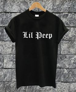 Lil Peep Text T-shirt