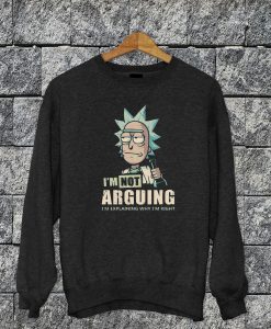 Rick And Morty Genius Sweatshirt
