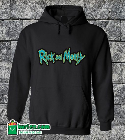 Rick On Morty Logo Hoodie