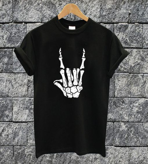 Rock On Skeleton T-shirt