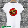 Santa Cruz White T-shirt