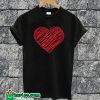 Scribble Heart T-shirt