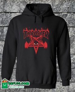 Thrasher Megazine Red Logo Hoodie