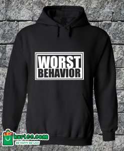 Worst Behavior Logo Hoodie
