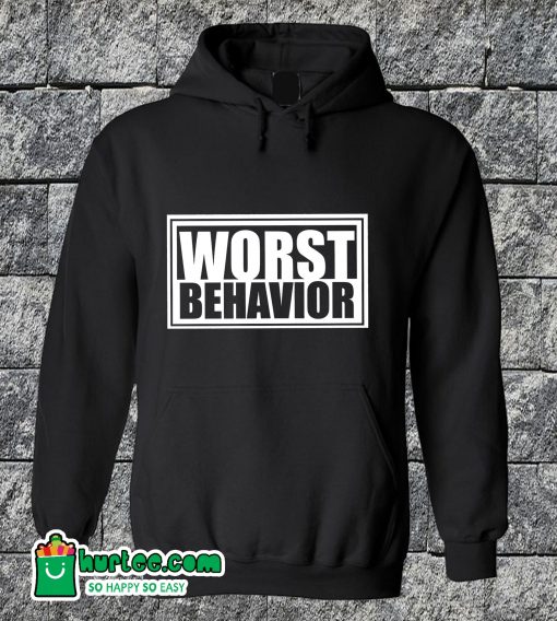 Worst Behavior Logo Hoodie