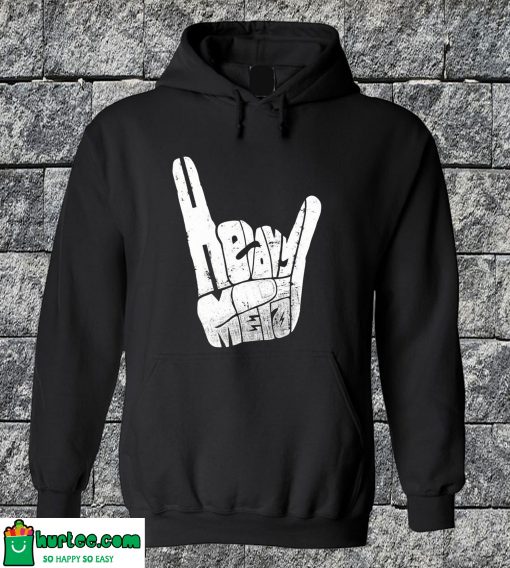 Heavy Metal Logo Hoodie