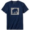 Banana Republic elephant navy T-shirt