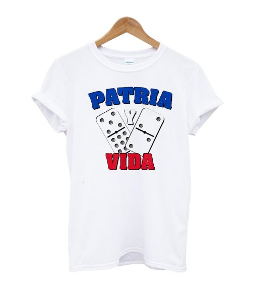 Patria Y Vida dice white T-shirt