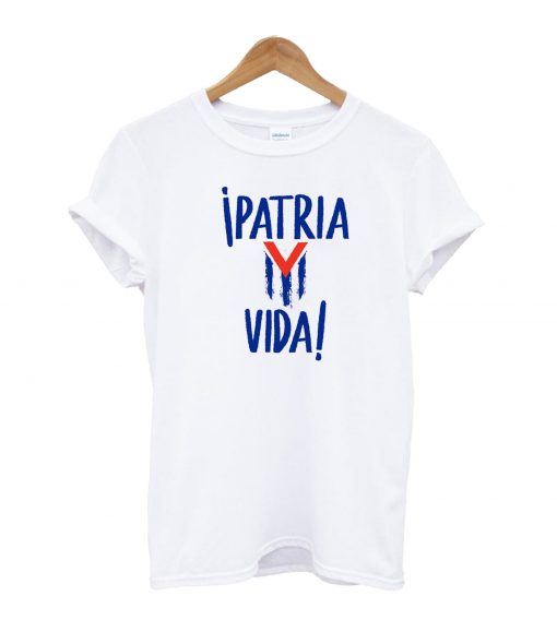 Patria Y Vida white T-shirt
