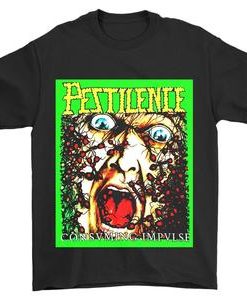 Pestilence Consuming Impulse Death Metal Thrash T-shirt