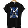 Yes Sir I Can Boogie Scottish Flag T-shirt