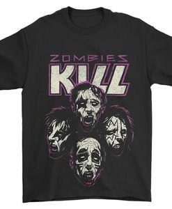 Zombies Kizz The Band T-shirt