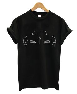 Karmann Ghia outline graphic (white) T-Shirt