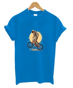 Astronout Wheelie Riding BMX T-Shirt