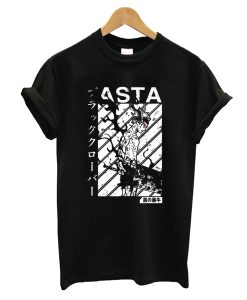 Asta, black clover, vintage v1 T-Shirt