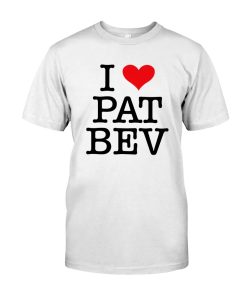I Heart Pat Bev T-shirt