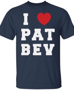 I heart Pat Bev black T-shirt