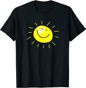 Smiley sun T-shirt Smiley sun T-shirt www.hurtee.com