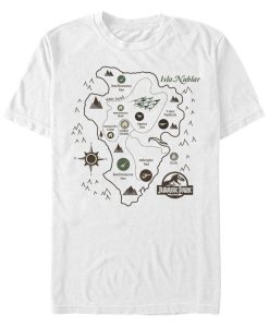 Isla Nublar Jurassic Park T-shirt