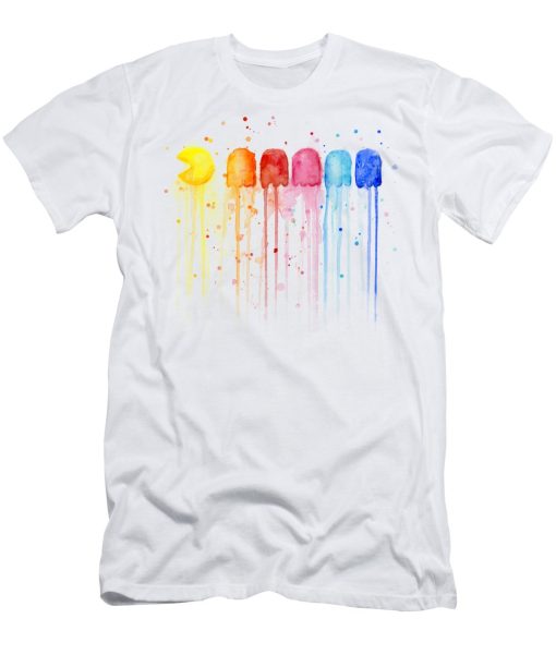 Watercolor Pacman T-shirt