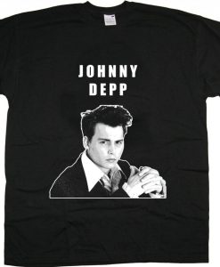 Young Johnny Depp T-shirt