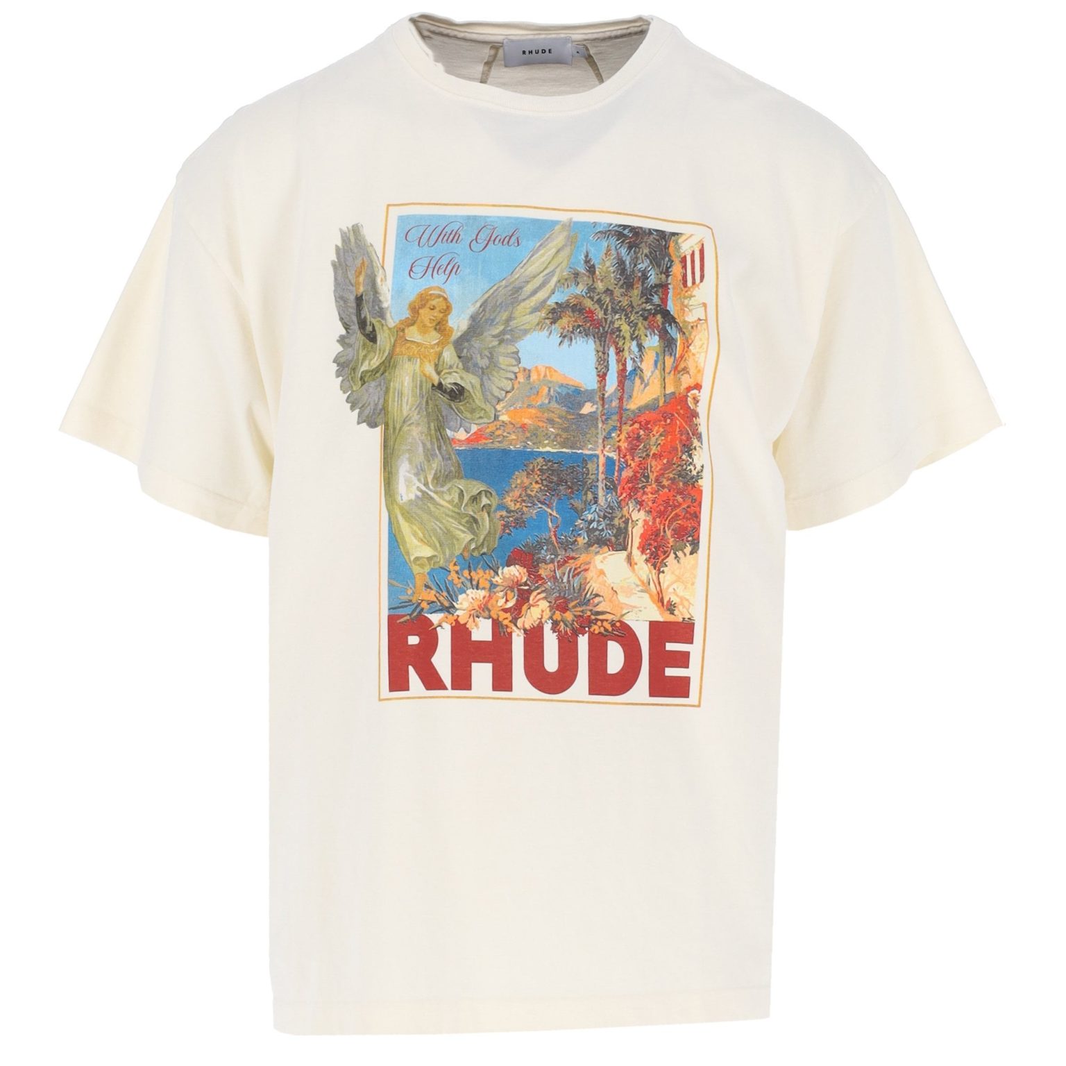 With God Help Rhude T-shirt – www.hurtee.com