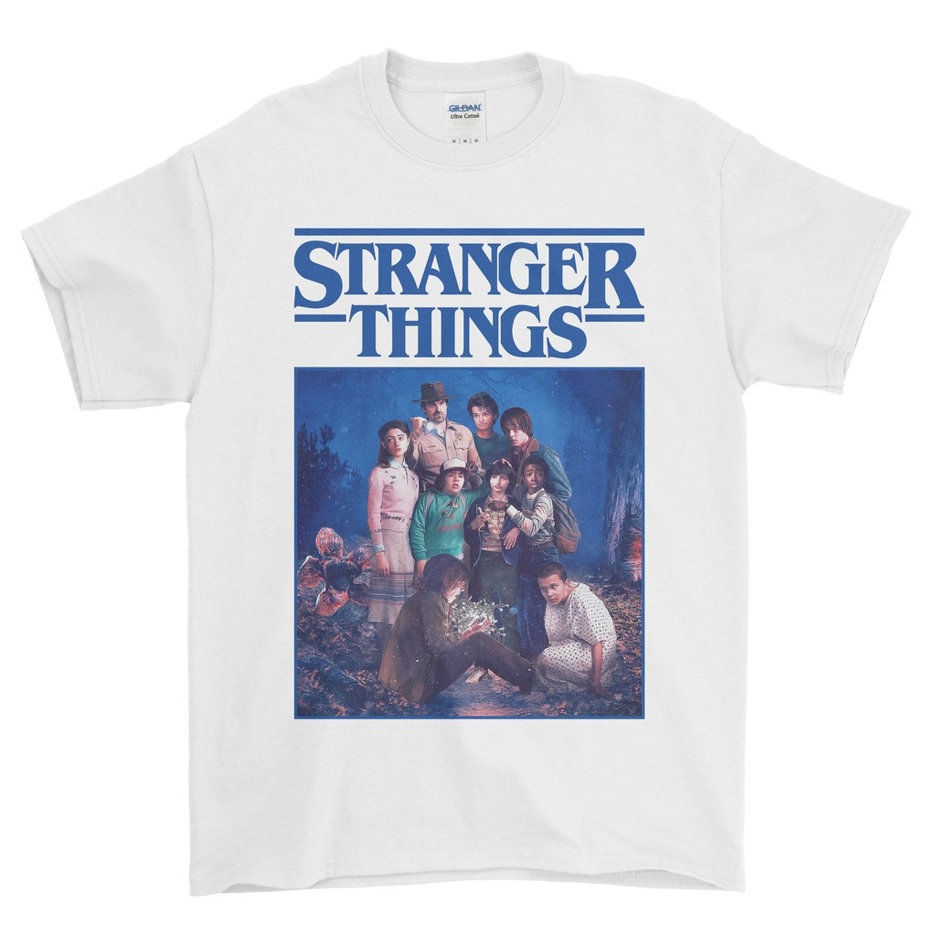 Stranger Things Characters T-shirt – www.hurtee.com