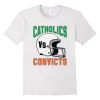 Catholic Convicts NFL Helmet T-shirt