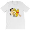 Betty Boop And Winnie The Pooh Honey T-Shirt