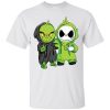 Grinch and Jack Skeleton white T-shirt