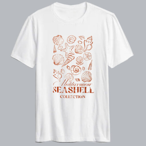 Casual Seashell Collection Beach Tshirt SD